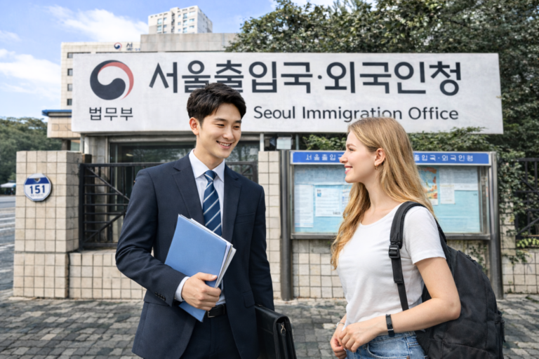 e6비자 외국인 등록 영어안내 가능 전문가 대행