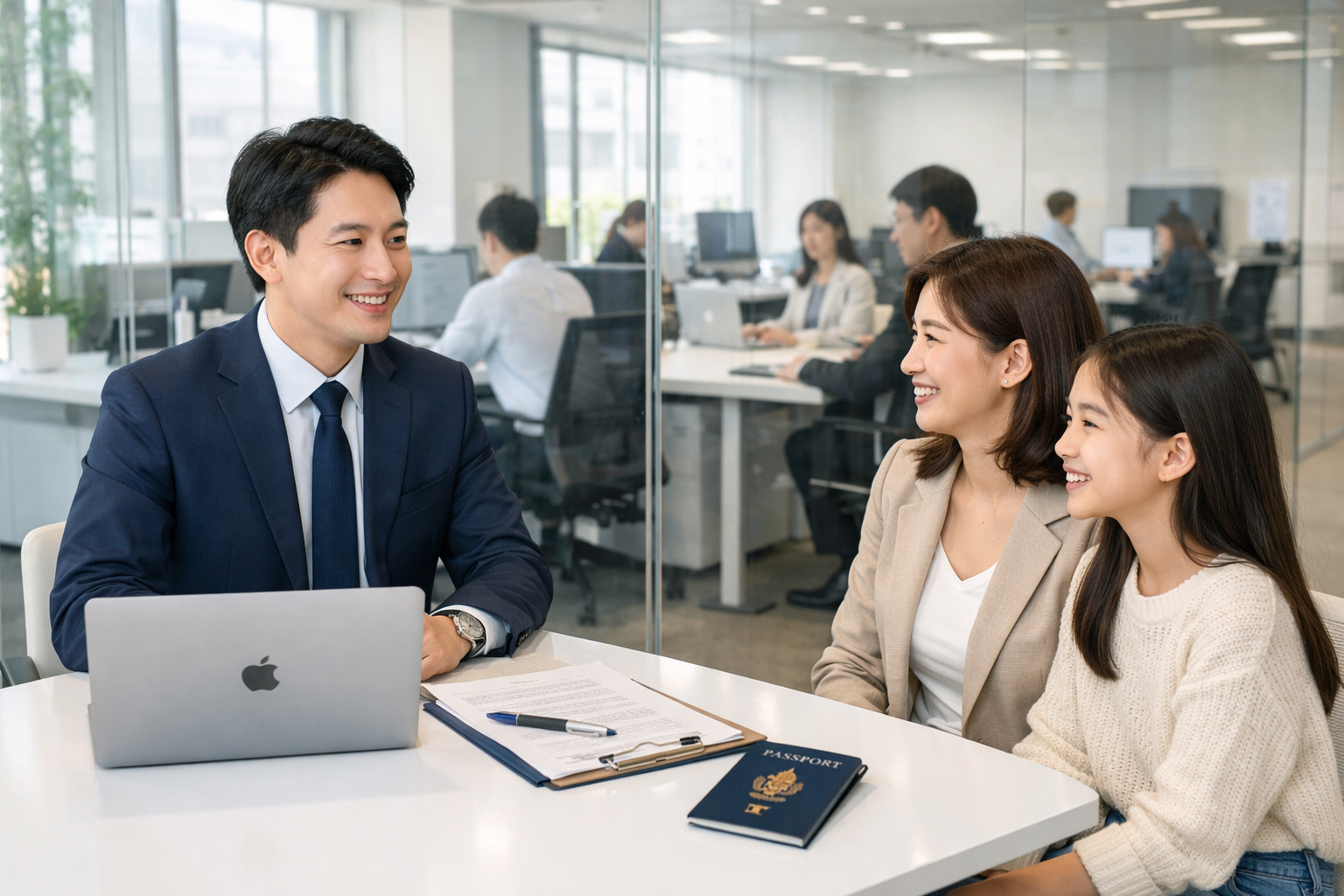 한국에서 미성년자 미국여권 발급 절차 준비 서류 대행