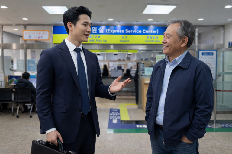 f4비자 연장 방법 예약없이 당일 연장 절차 서류 대행