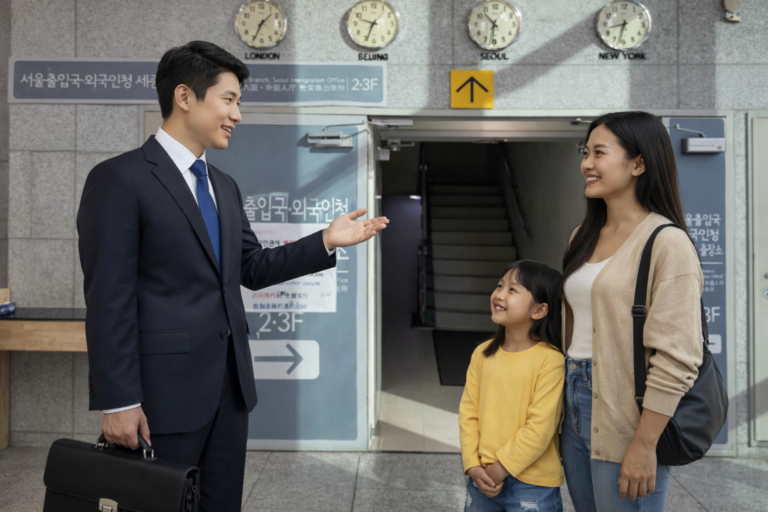 외국인배우자자녀 f152비자 신청 절차 대행